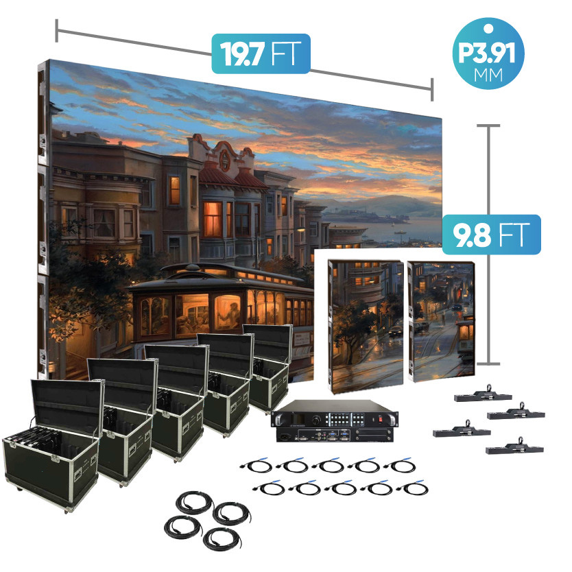 p3.91 indoor 19.7ft. X 9.8ft